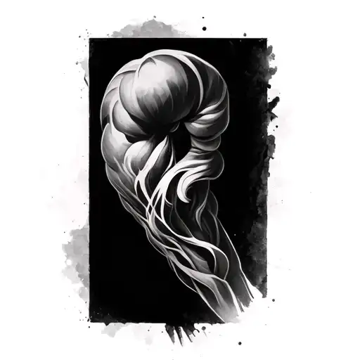 Inner Bicep tattoo design idea