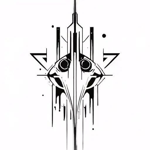 Filler Space tattoo design idea
