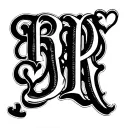 names Marquardt and Hinrichs, initials R, D, J and K, small hearts perhaps tattoo design idea