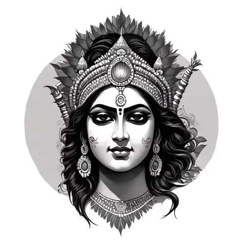 angraaj karna tattoo design idea