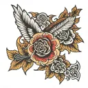 motivate-ment tattoo design idea