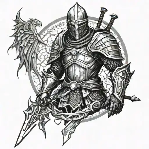 Dark Souls tattoo design idea