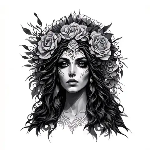 Obatala tattoo design idea