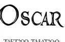 "Oscar" tattoo design idea