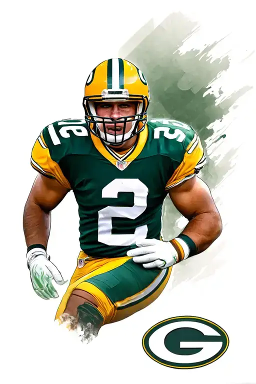 Green Bay packers tattoo design idea
