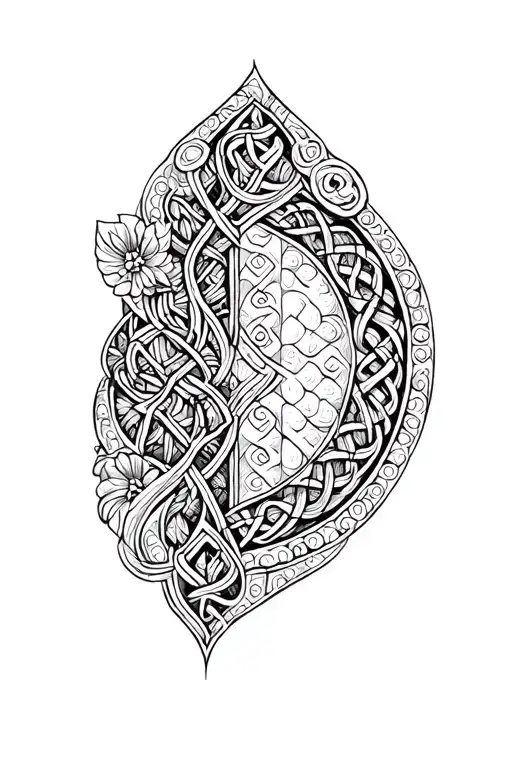 Celtic tattoo design idea