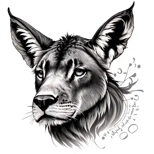 half sleeve with time and date and animals tattoo design idea