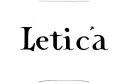 "Leticia" tattoo design idea