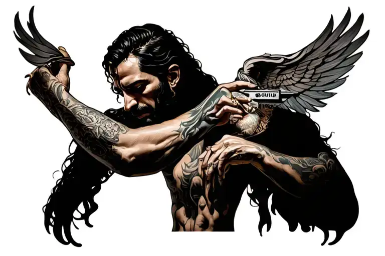 god is gracious best revenge is your tattoo design idea