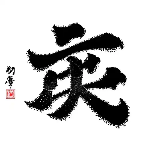 Kaizen Kanji tattoo design idea