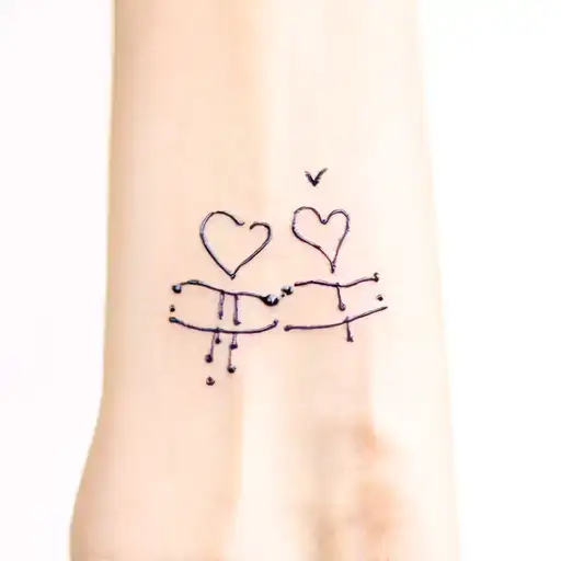 Friendship tatto idea for 2 tattoo design idea