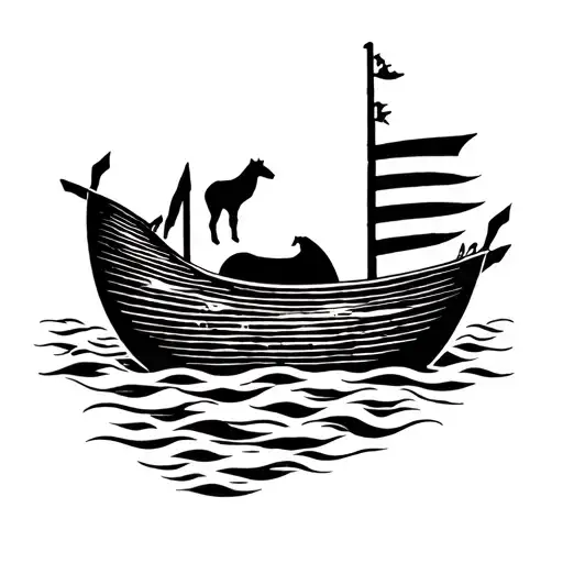 Noah's ark  tattoo design idea