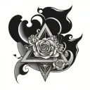 equanimity tattoo design idea