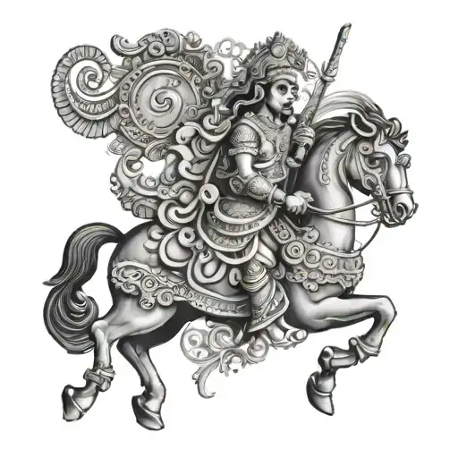 Bhagvad Gita tattoo design idea
