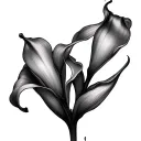 Calla Lilies tattoo design idea
