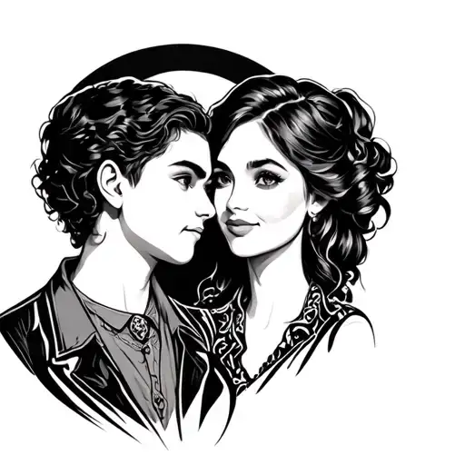 Nephew And Aunt Danielle tattoo design idea