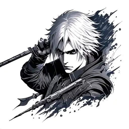 Devil may cry 3 tattoo tattoo design idea