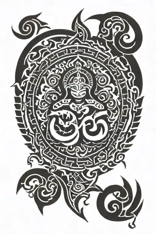 om namah shivaya tattoo design idea