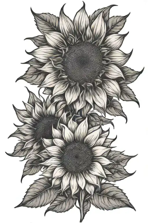 sunflower tattoo for man tattoo design idea