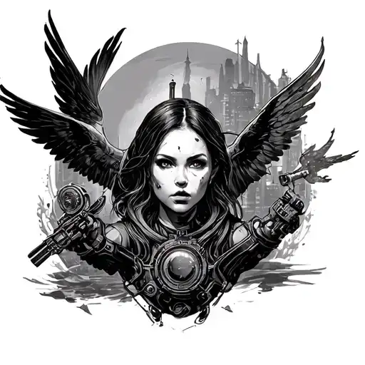 Bioshock Rapture tattoo design idea