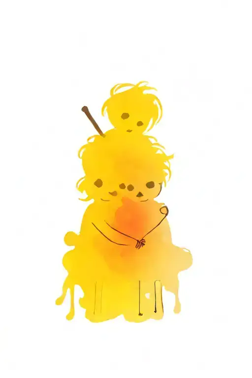 voodoo doll evil couple pins tattoo design idea