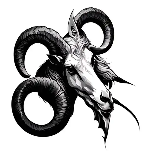 Aries Sagittarius tattoo design idea