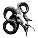 Aries Sagittarius tattoo design idea