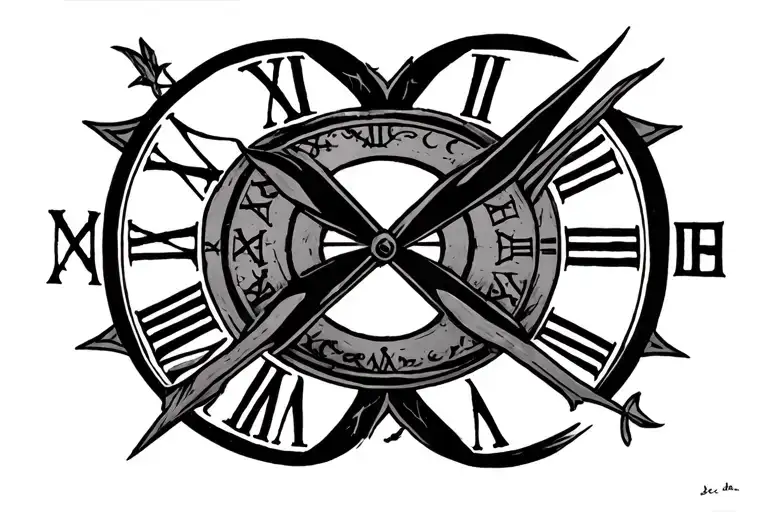 DEC 26 2007 ROMAN NUMERALS tattoo design idea