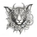 Qos tattoo design idea