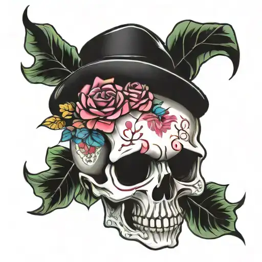 still alive tattoo design idea