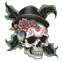 still alive tattoo design idea