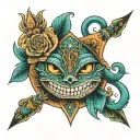 thong bikini bottom tattoo design idea