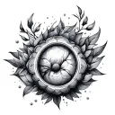 Serotonin tattoo design idea