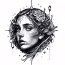 Serotonin tattoo design idea