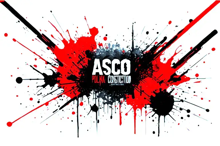 asco construction tattoo design idea