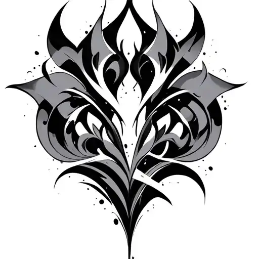 Filler Abstract Patterns tattoo design idea