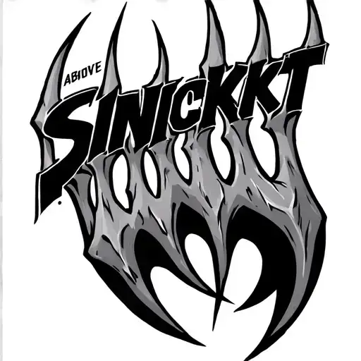 Wolverine claw that says snickt above it on the left tattoo design idea