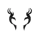 Pisces, Aries,Taurus zodiac symbol tattoo design idea