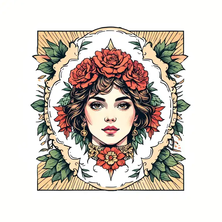 light tattoo design idea