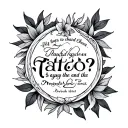 Proverbs 4 23 tattoo design idea