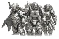 helldivers 2 tattoo design idea