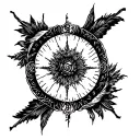 Hesitation is defeat tattoo design idea