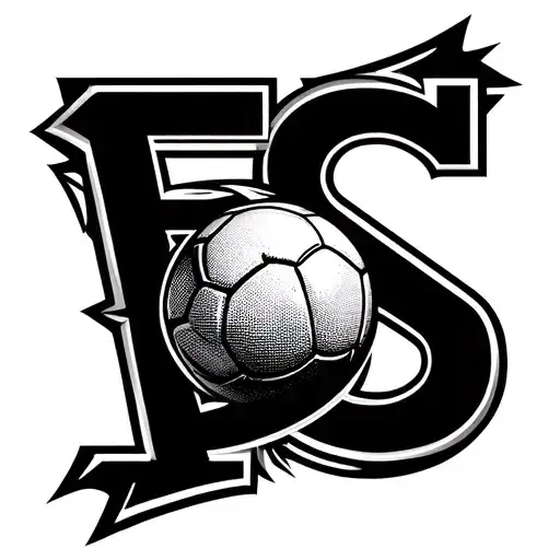 Logo of FBC Football Club logo tattoo design idea