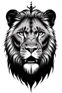 lioness queen tattoo design idea
