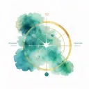 birth chart graph morphing tattoo design idea