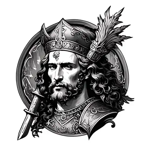 St Florian tattoo design idea