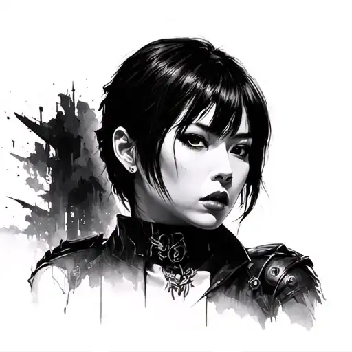 Ada Wong (Resident Evil) 2Dream Ink tattoo design idea