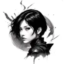 Ada Wong (Resident Evil) 2Dream Ink tattoo design idea