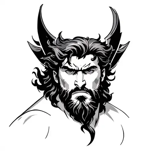 Hercules tattoo design idea