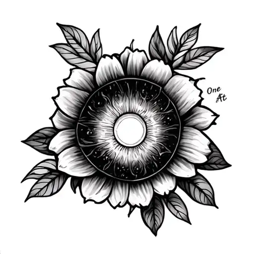 One Day At A Time tattoo design idea
